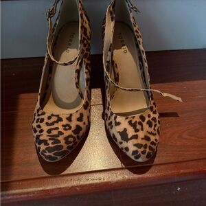 Torrid Leopard Print Heels WW